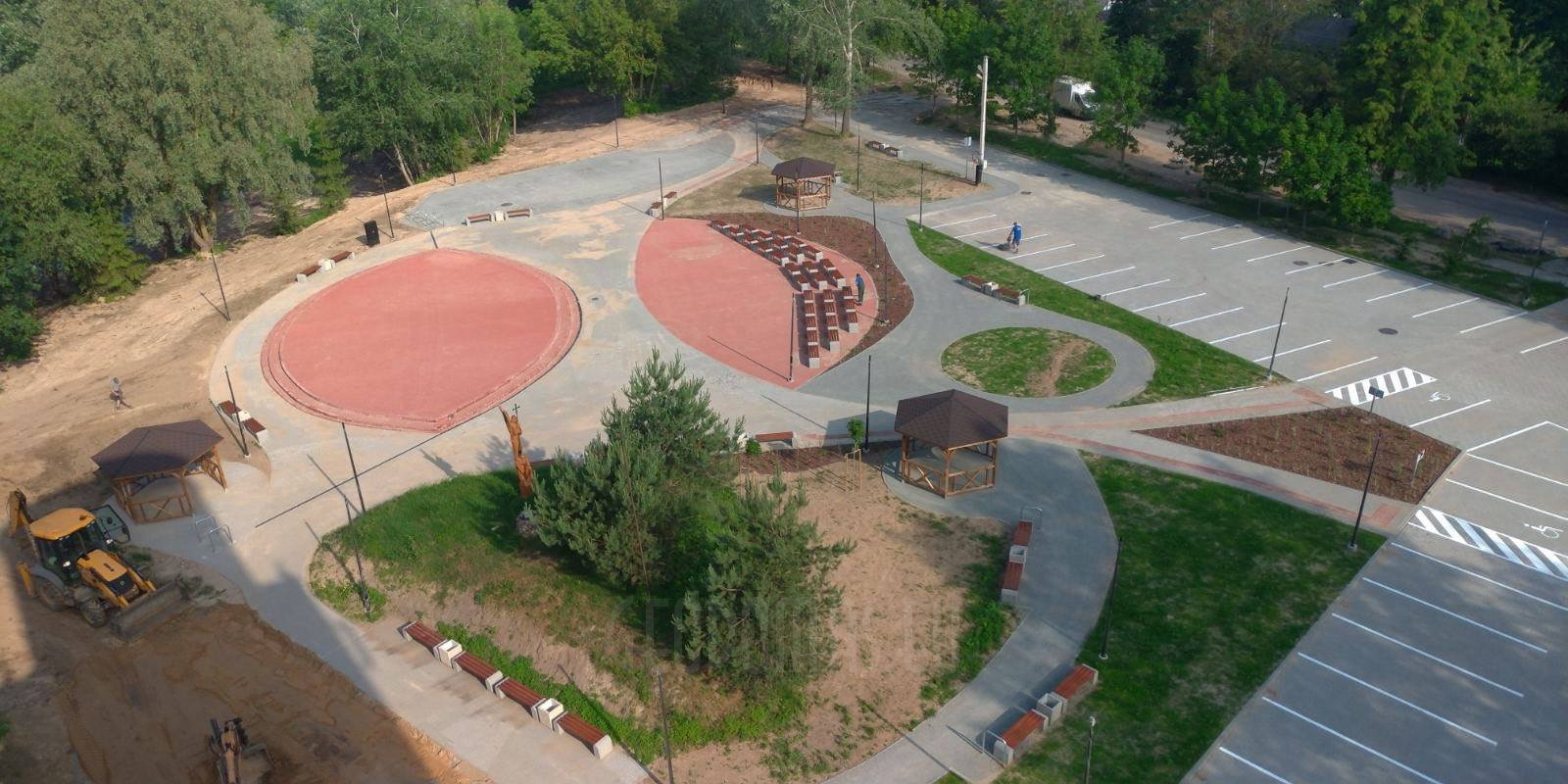 Ø11m City stage for events in Pilviskes, Lithuania