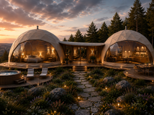 Glamping Domes | Portabil | Tot sezonul