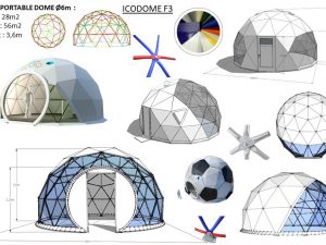 28m2 МОБИЛЬНЫЙ Ø6m ICO F3 H3,6m